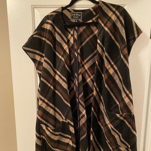 Lucky Brand Plaid Shawl